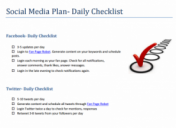 Social Media Plan Template for Small Business